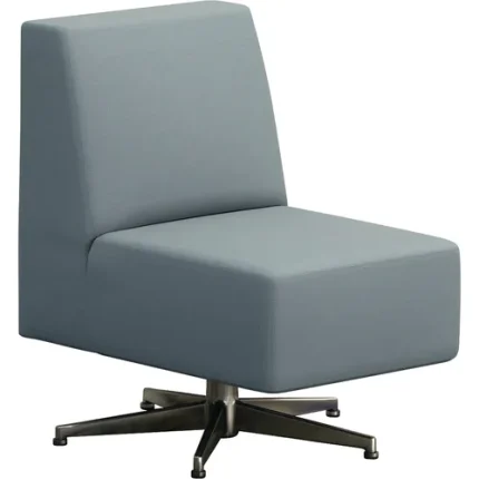 hpfi® eve linear armless club chair with swivel base