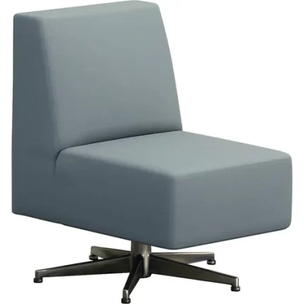 hpfi® eve linear armless club chair with swivel base
