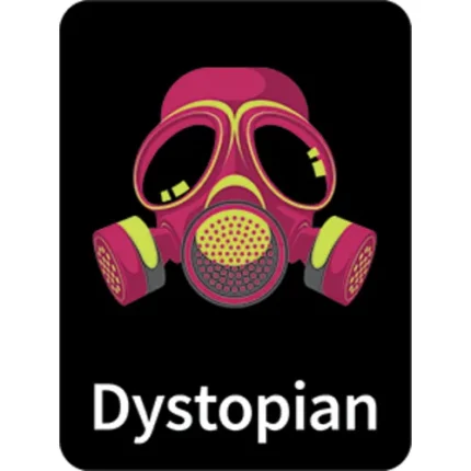 demco® flare genre classification labels dystopian