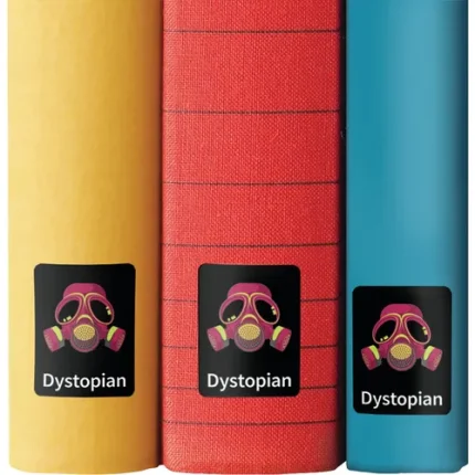 demco® flare genre classification labels dystopian