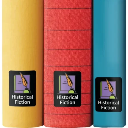 demco® flare genre classification labels historical fiction