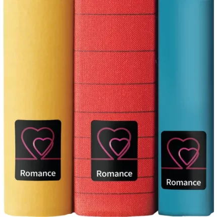 demco® flare genre classification labels romance