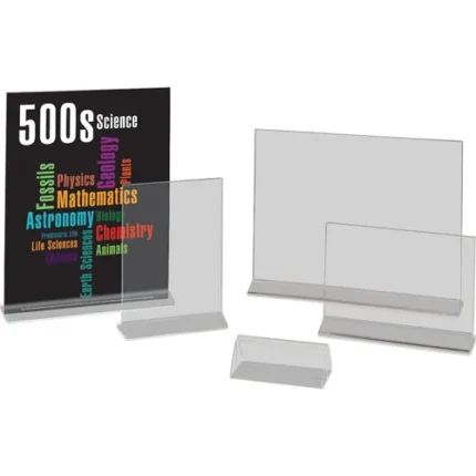 clear acrylic sign & display holders