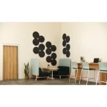 demco® calmscape one color acoustic panels 3 circle