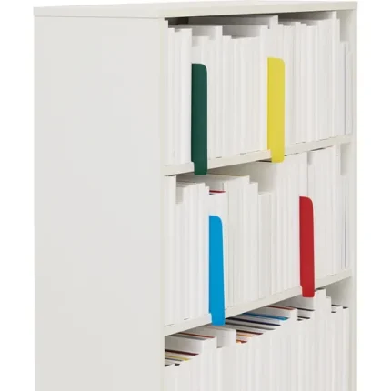 demco plastic square shelf markers