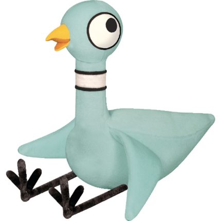 pigeon 11 1/2" with sound bean filled plush
