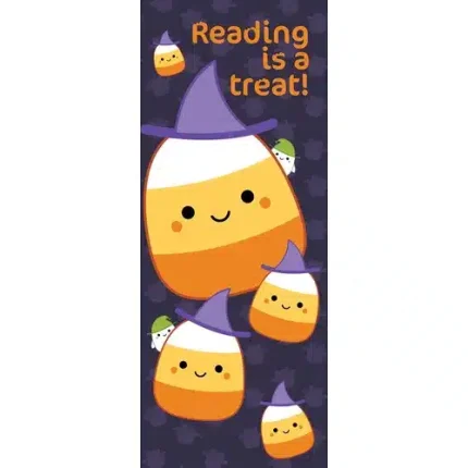 demco® upstart® crazy for kawaii candy corn scratch and sniff bookmarks