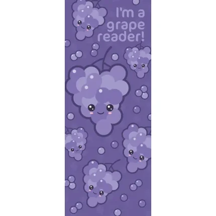 demco® upstart® crazy for kawaii grape scratch and sniff bookmarks