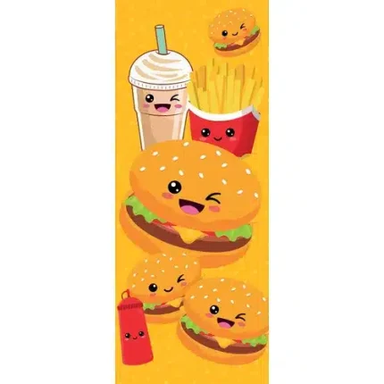 demco® upstart® crazy for kawaii hamburger scratch and sniff bookmarks