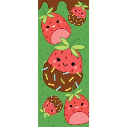 demco® upstart® crazy for kawaii strawberry scratch and sniff bookmarks