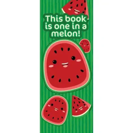 demco® upstart® crazy for kawaii watermelon scratch and sniff bookmarks