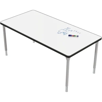 mooreco™ hierarchy activity tables with porcelain steel tops