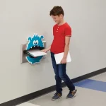 demco® book return buddies blue monster