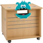 demco® book return buddies blue monster