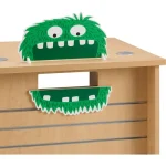 demco® book return buddies green monster