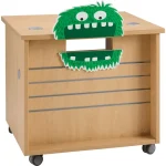 demco® book return buddies green monster