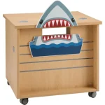 demco® book return buddies shark