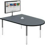 demco® flexplore media tables with power