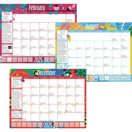 demco® upstart® 2025 librarian's desk calendar